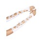 Мітенки Leg Avenue Butterfly applique arm warmers White, метелики