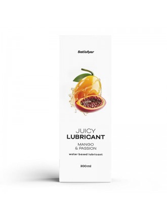 Лубрикант на водній основі Satisfyer Juicy Lubricant Mango & Passion water based 300 мл