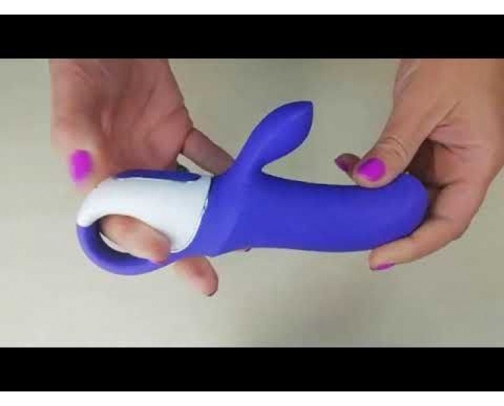 Потужний вібратор-кролик Satisfyer Vibes Magic Bunny, два мотори, літій силікон, 12 режимів роботи