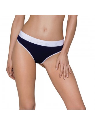 Спортивні трусики-стрінги Passion PS007 PANTIES navy blue, size S