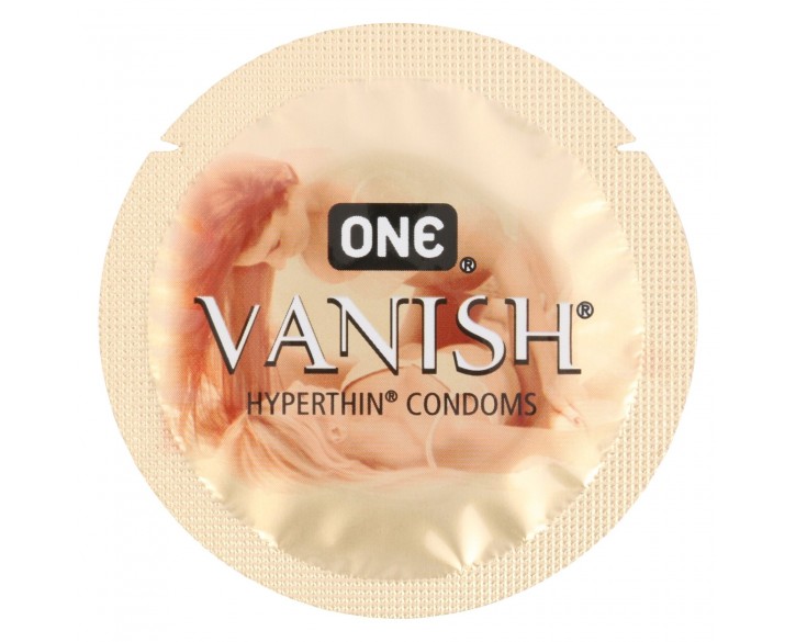 Набір презервативів ONE Vanish Hyperthin 100 шт, мегапак тюб