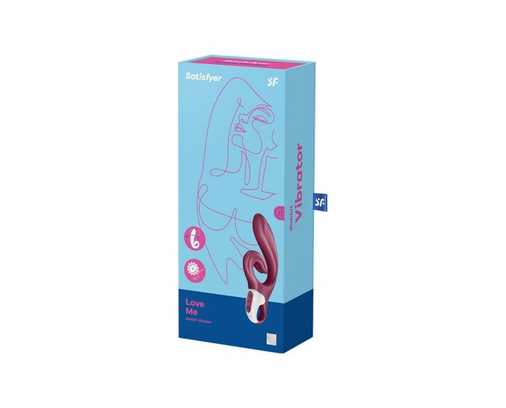 Вібратор-кролик Satisfyer Love Me Red