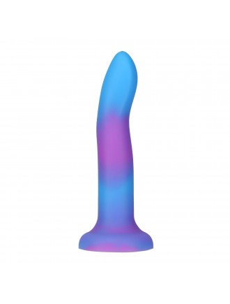 Фалоімітатор, що світиться в темряві, ADDICTION Rave 8″ Glow in the Dark Dildo Blue Purple, 20,3 см