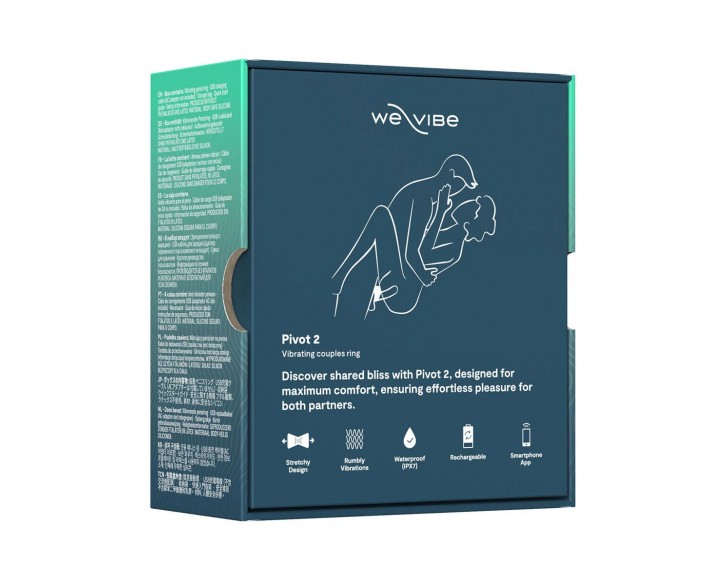 Ерекційне смарт-віброкільце We-Vibe Pivot 2 Slate