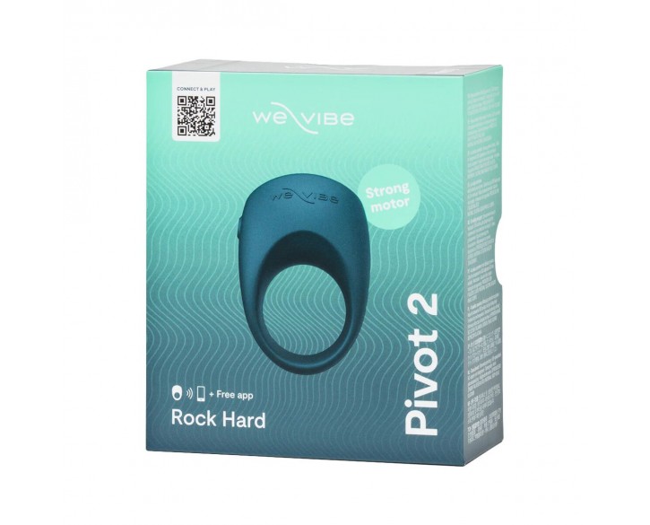 Ерекційне смарт-віброкільце We-Vibe Pivot 2 Slate