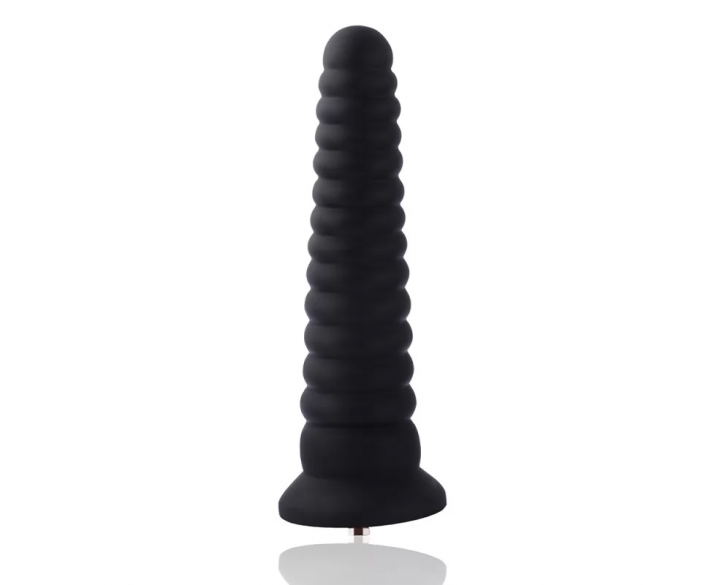 Анальний дилдо у формі вежі для секс-машин Hismith Tower shape Anal Toy, система KlicLok