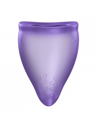 Менструальна чаша Fun Factory FUN CUP SIZE A Black Currant, багаторазова, діаметр 4 см, об’єм 20 мл