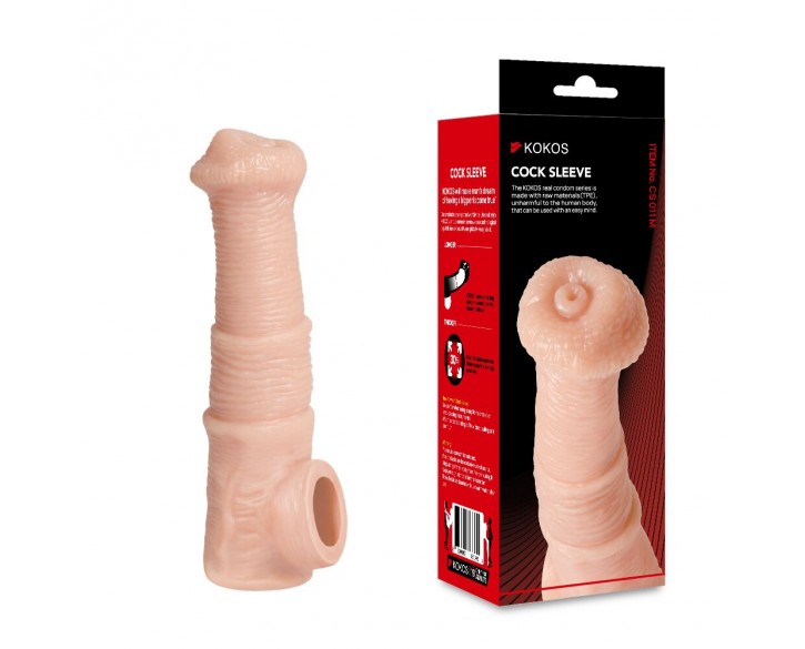 Насадка на член Kokos Cock Sleeve CS 011 M
