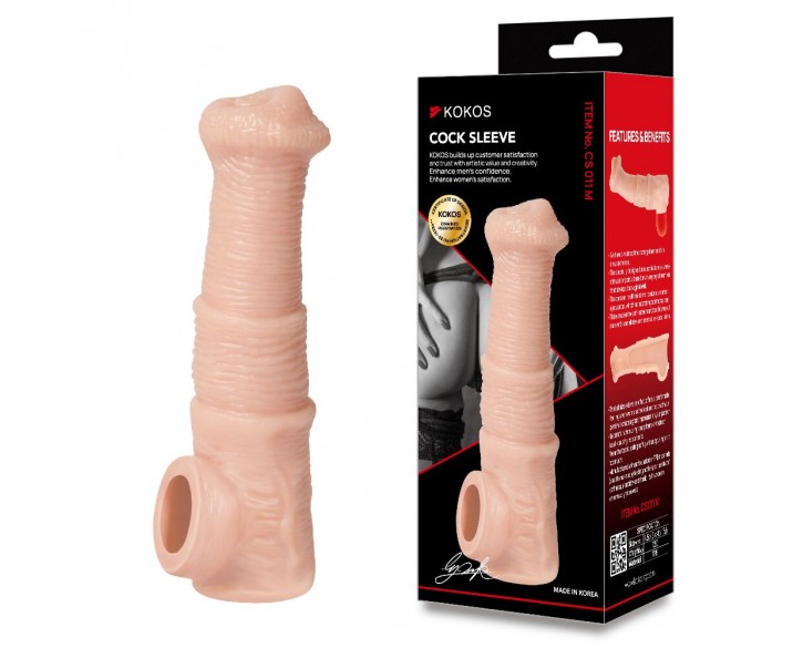 Насадка на член Kokos Cock Sleeve CS 011 M