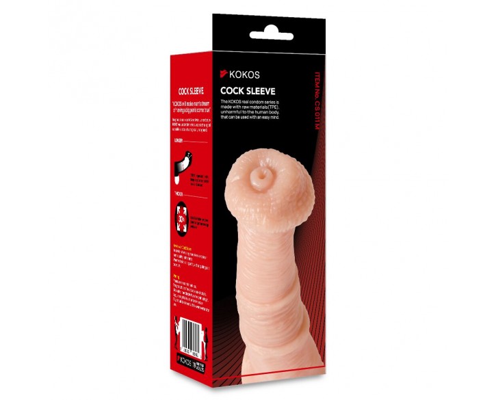 Насадка на член Kokos Cock Sleeve CS 011 M