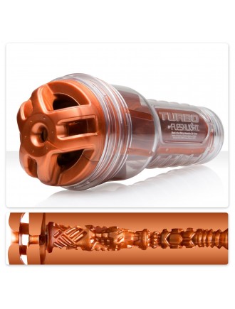 Мастурбатор Fleshlight Turbo Ignition Copper (імітатор мінету)