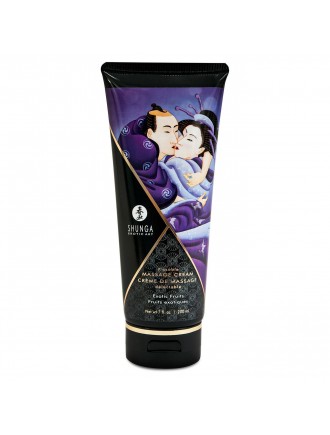 Їстівний масажний крем Shunga Kissable Massage Cream – Exotic Fruits (200 мл)