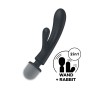 Вібратор Satisfyer Triple Lover (Grey)