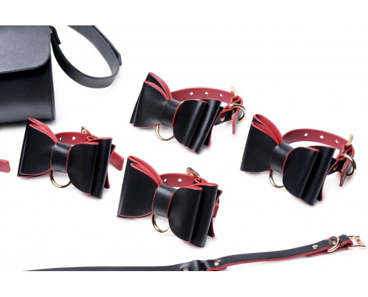 Набір для BDSM Master Series Bow - Luxury BDSM Set With Travel Bag