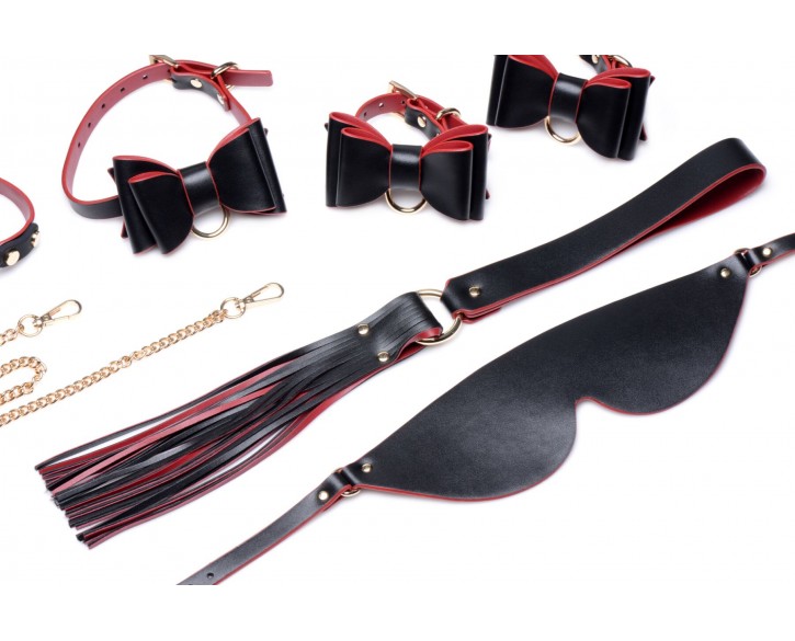 Набір для BDSM Master Series Bow - Luxury BDSM Set With Travel Bag