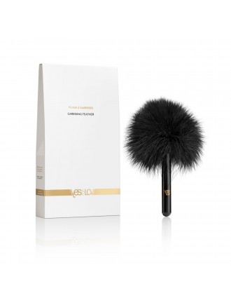 Мітелочка YESforLOV CARESSING FEATHER, пір’їнка індички, 11 см