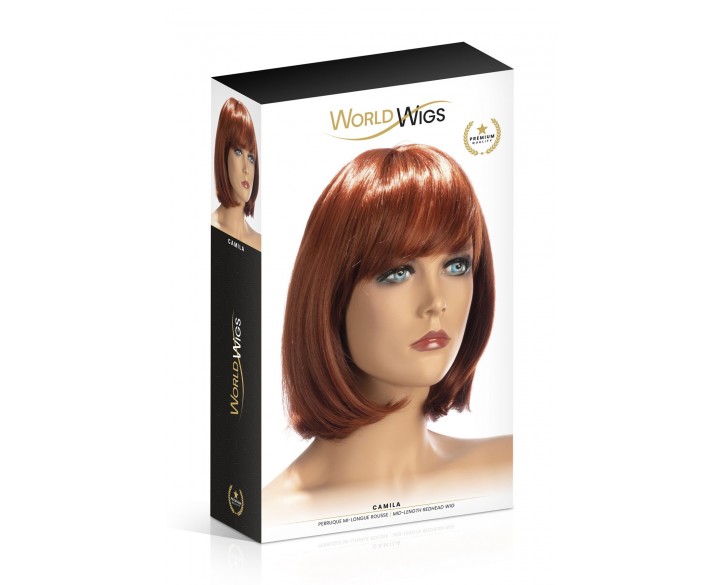 Перука World Wigs CAMILA MID-LENGTH REDHEAD