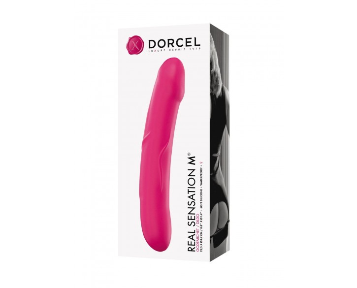 Ділдо Dorcel Real Sensation M Magenta, силікон