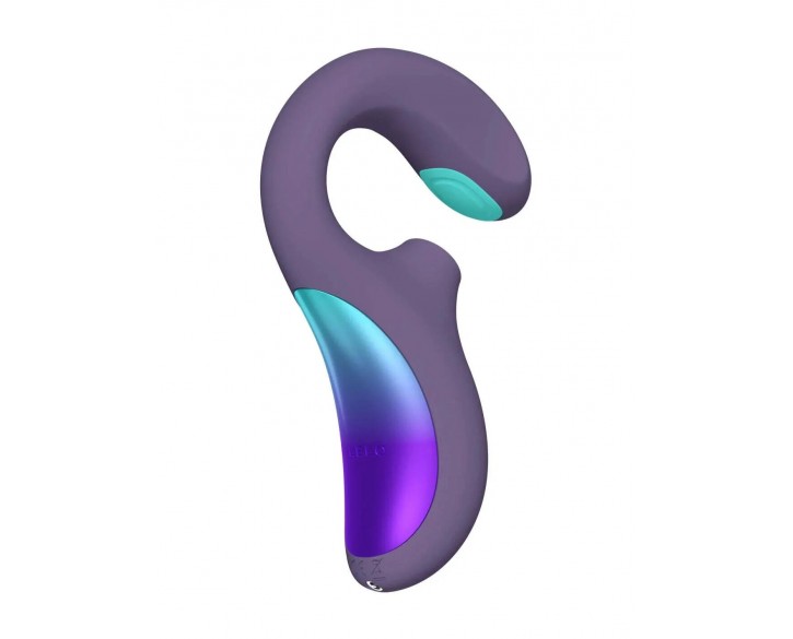 Кліторально-вагінальний звуковий стимулятор LELO Enigma Double Sonic Cyber Purple