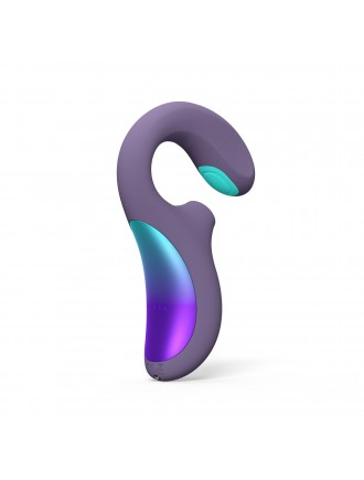 Кліторально-вагінальний звуковий стимулятор LELO Enigma Double Sonic Cyber Purple
