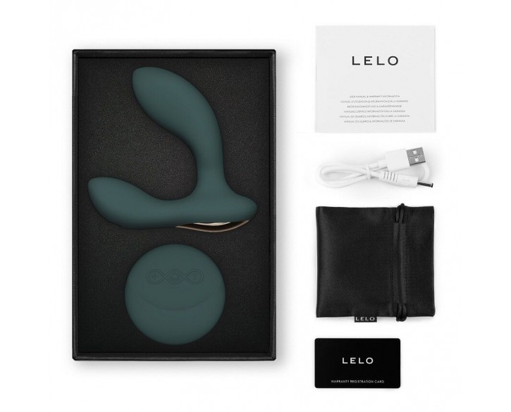 Масажер простати LELO Hugo 2 Remote Green