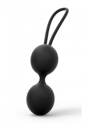 Вагінальні кульки Dorcel Dual Balls Black, діаметр 3,6 см, вага 55гр