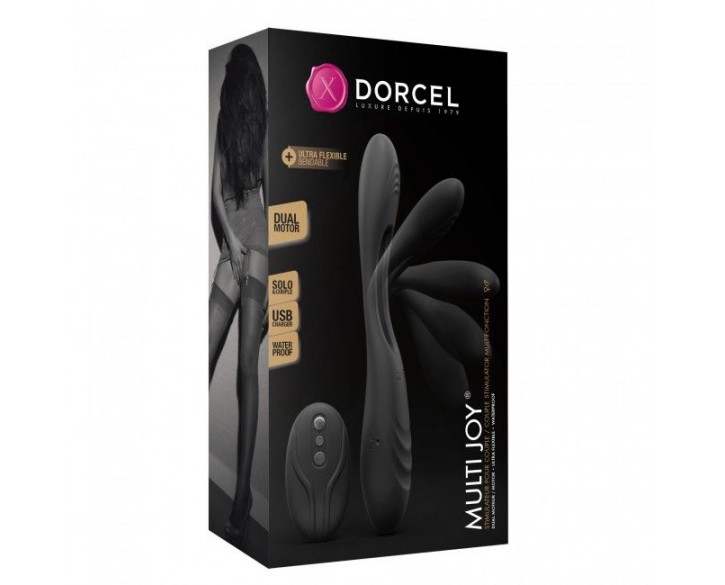 Вібратор для пар Dorcel MULTI JOY з пультом ДК