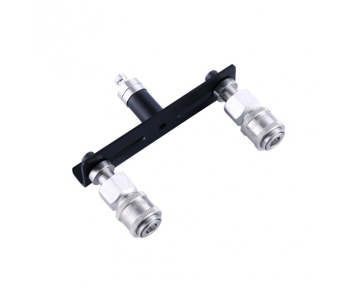 Подвійний конектор для секс-машин Hismith Quick Connector Adapter with Double Head, система KlicLok