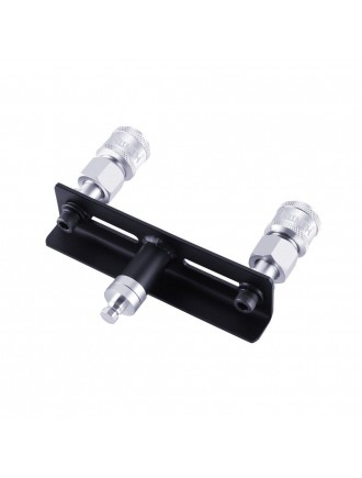 Подвійний конектор для секс-машин Hismith Quick Connector Adapter with Double Head, система KlicLok