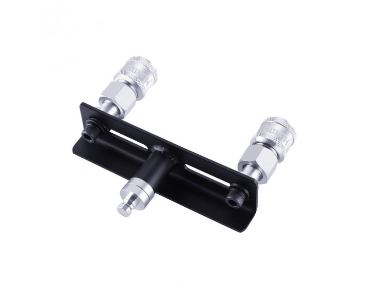 Подвійний конектор для секс-машин Hismith Quick Connector Adapter with Double Head, система KlicLok