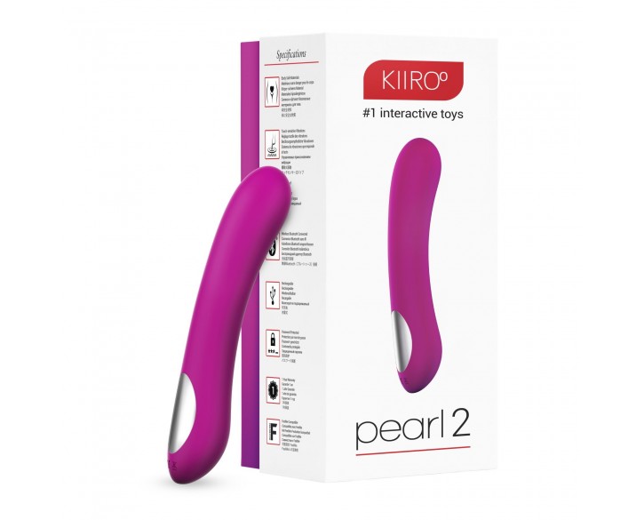 Інтерактивний вібростимулятор точки G Kiiroo Pearl 2 Purple