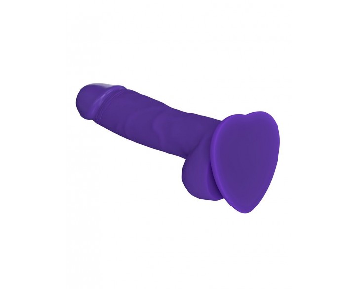 Реалістичний фалоімітатор Strap-On-Me SOFT REALISTIC DILDO Violet - Size M