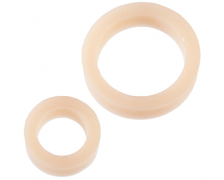 Набір ерекційних кілець Doc Johnson Platinum Premium Silicone — The C-Rings — White