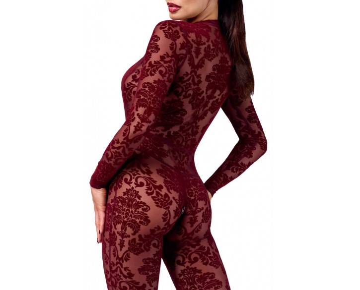 Бодістокінг Noir Handmade F382 Kink Royal Catsuit XL
