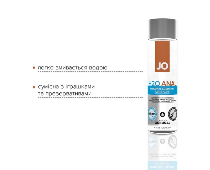 Комплект System JO GWP — ANAL H2O Lubricant 120 мл + Misting Toy Cleaner 120 мл