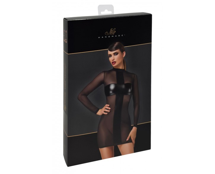 Сукня Noir Handmade F369 Crossfire Mesh & Wetlook Mini dress XL
