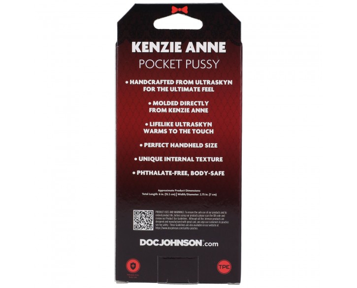 Мастурбатор Doc Johnson Kenzie Anne