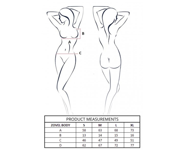 Боді Passion ZOVEL BODY light pink M