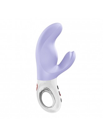 Вібратор-кролик Fun Factory MISS BI Purple, 2 незалежні мотори, діаметр 4,2 см
