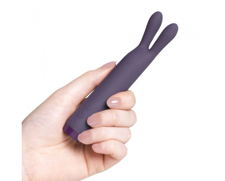 Вібратор з вушками Je Joue - Rabbit Bullet Vibrator Purple, глибока вібрація