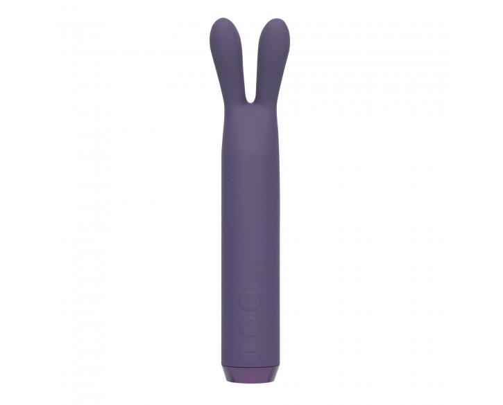 Вібратор з вушками Je Joue - Rabbit Bullet Vibrator Purple, глибока вібрація