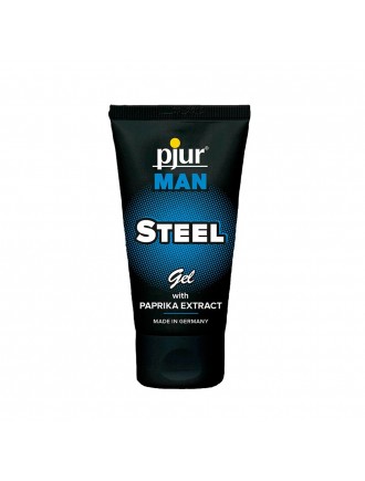 Гель для пеніса стимулювальний pjur MAN Steel Gel 50 ml з екстрактом паприки та ментолом