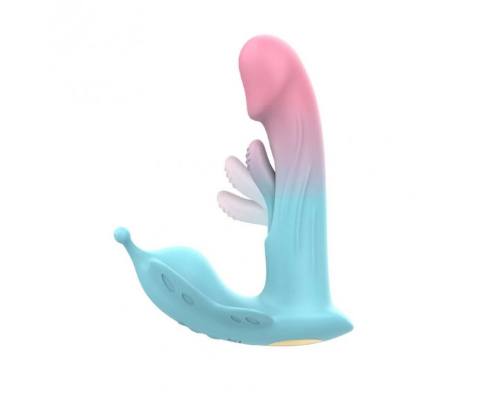 Вібратор Loviss Becky Trigger Panty Vibrator, носимий, вібрація + манливий рух, пульт ДК