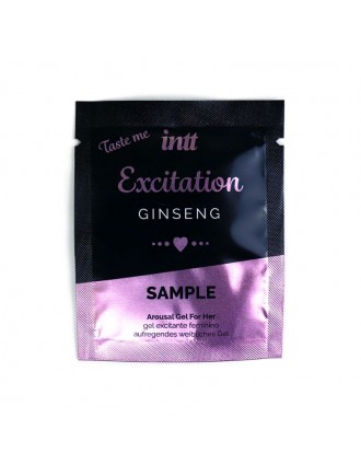 Пробник збудливого гелю з женьшенем Intt Excitation (2 мл)