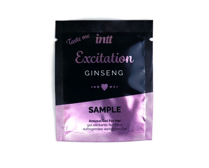 Пробник збудливого гелю з женьшенем Intt Excitation (2 мл)
