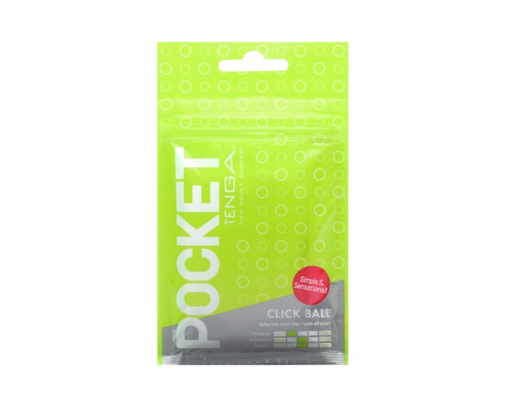 Мастурбатор TENGA Pocket Click Ball