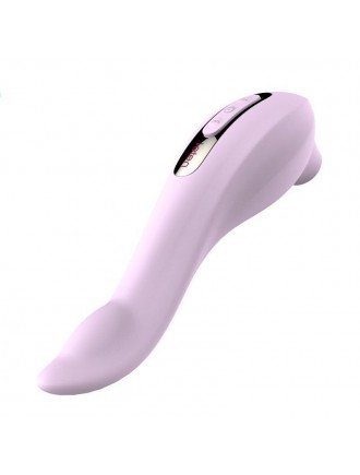 Вакуумний вібратор 3-в-1 Leten Sucking Vibrator (вакуум, вібрація, масажні рухи язичка)