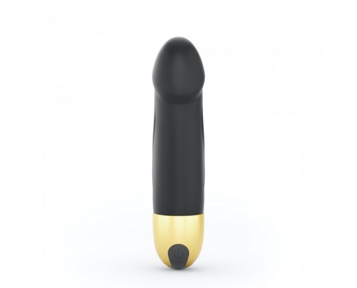 Вібратор Dorcel Real Vibration S Gold 2.0, діаметр 3,7см, перезаряджається, для точки G