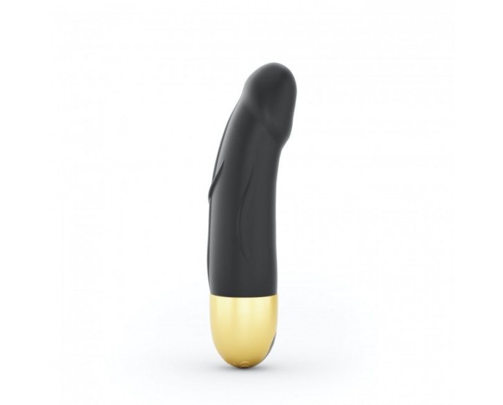 Вібратор Dorcel Real Vibration S Gold 2.0, діаметр 3,7см, перезаряджається, для точки G