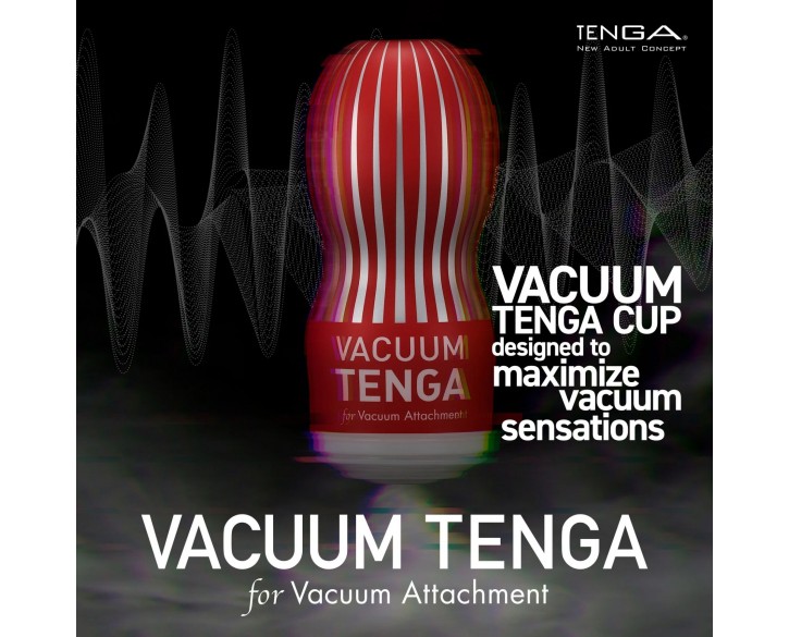 Мастурбатор VACUUM TENGA CUP